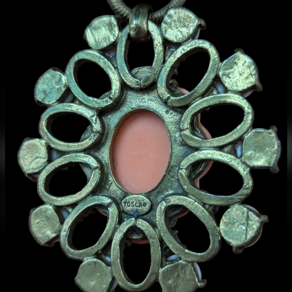 Vintage Gerard Yosca Lucite Pendant ( pendant only) - Picture 3 of 3